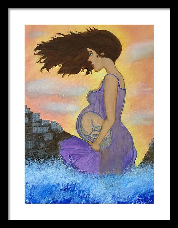 Mother To Be - Framed Print