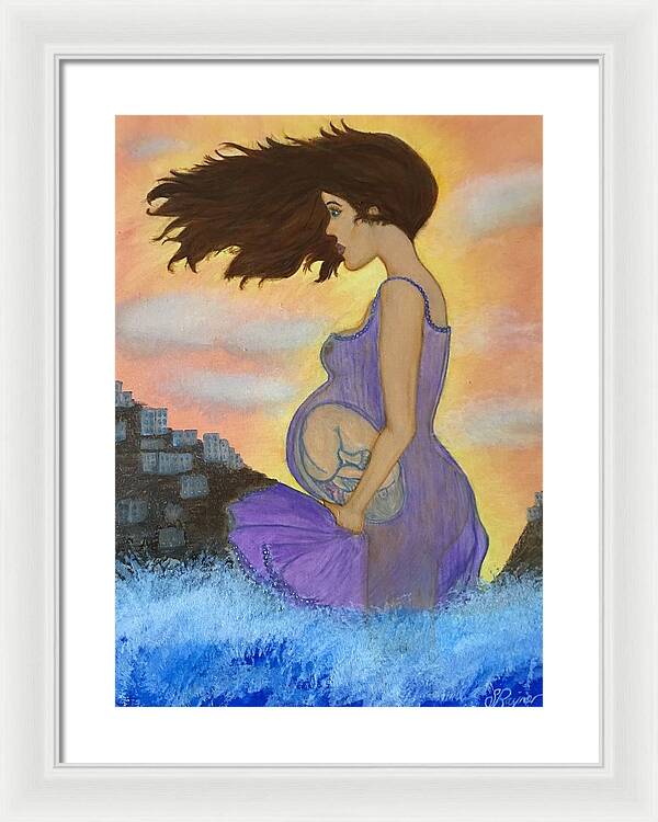 Mother To Be - Framed Print