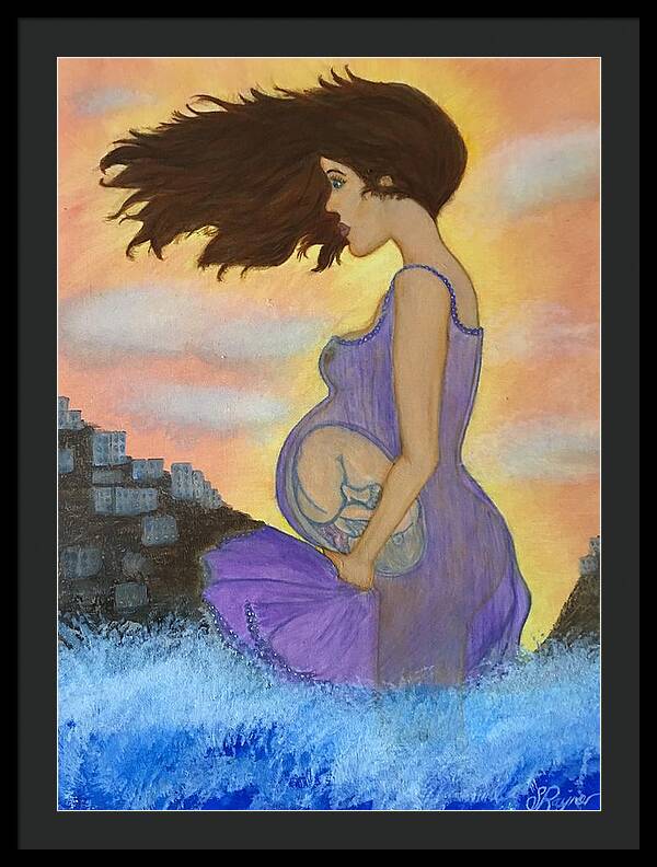 Mother To Be - Framed Print
