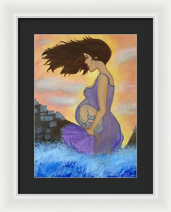 Mother To Be - Framed Print