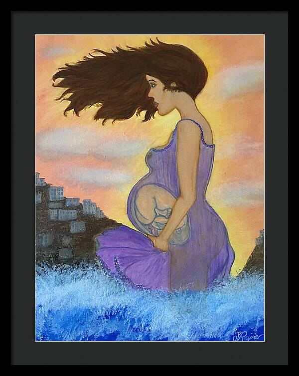 Mother To Be - Framed Print