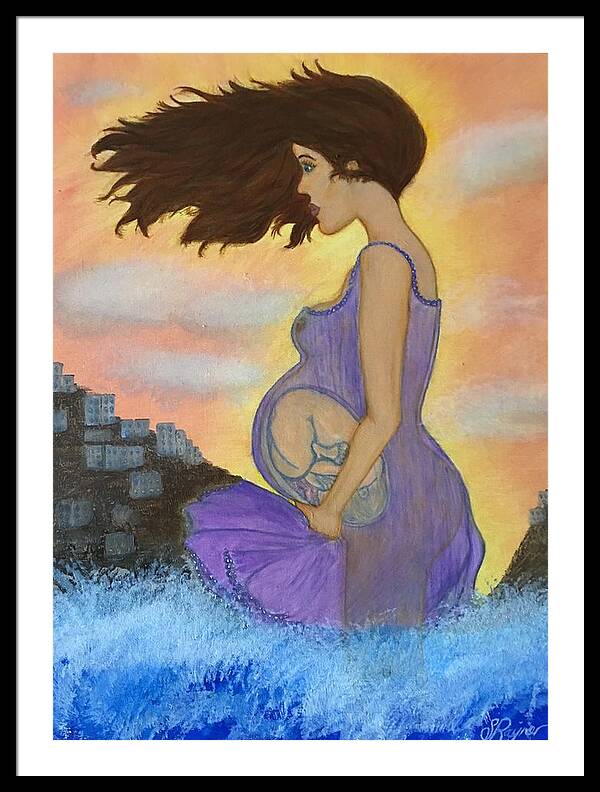 Mother To Be - Framed Print