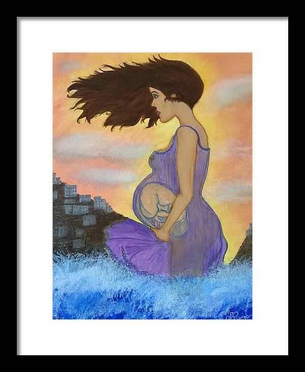 Mother To Be - Framed Print