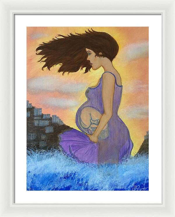 Mother To Be - Framed Print
