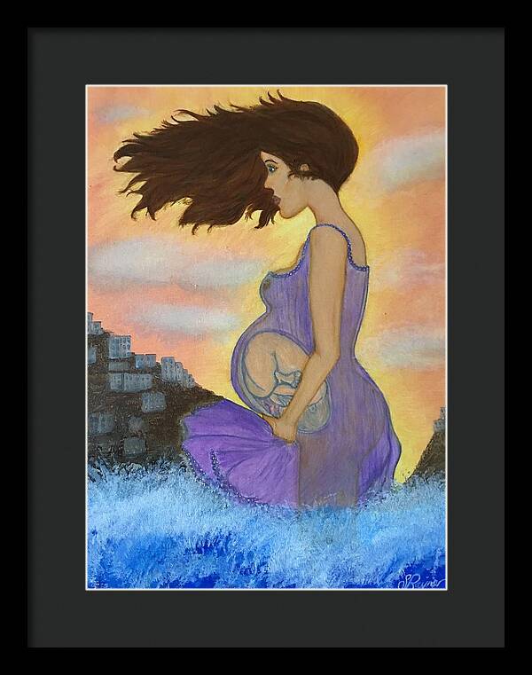Mother To Be - Framed Print