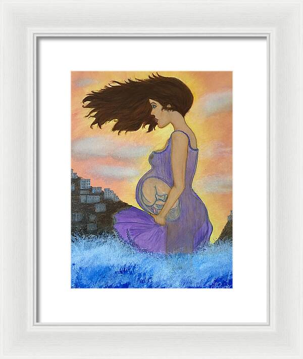 Mother To Be - Framed Print
