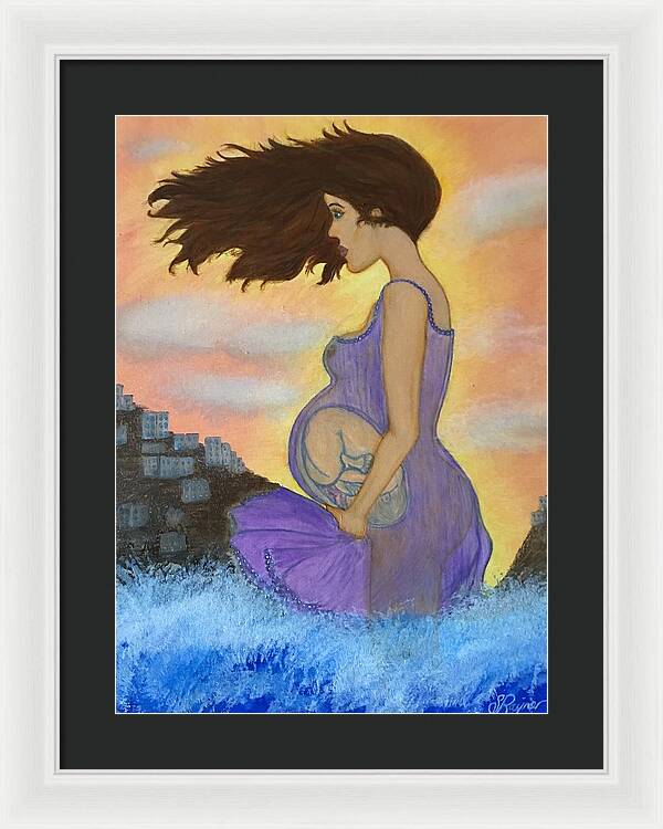 Mother To Be - Framed Print