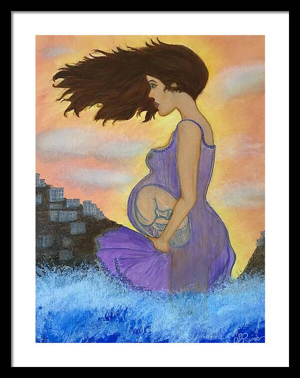 Mother To Be - Framed Print