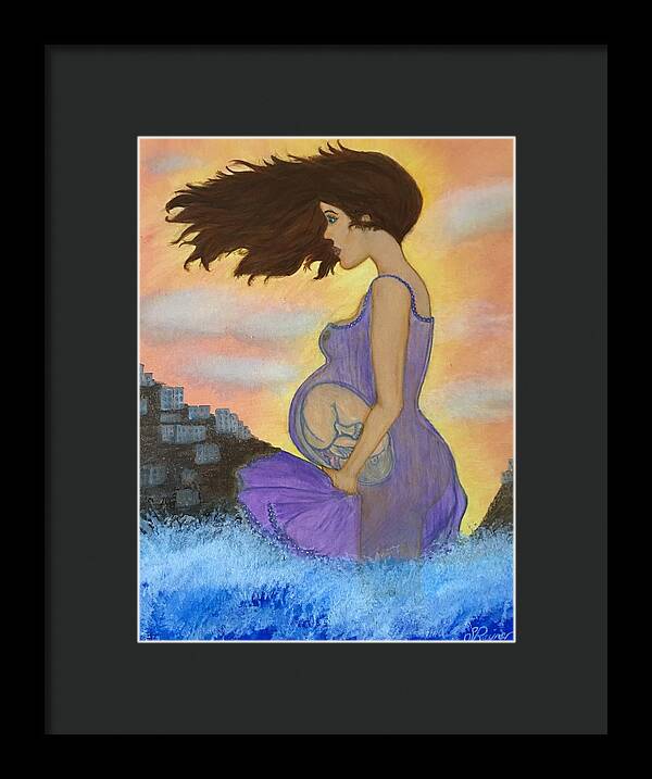 Mother To Be - Framed Print