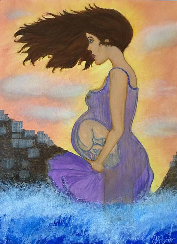 Mother To Be - Art Print