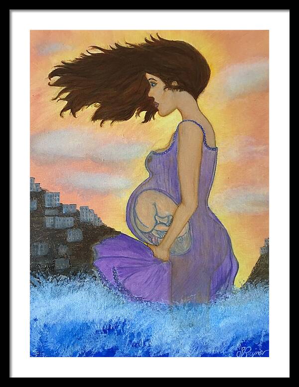 Mother To Be - Framed Print