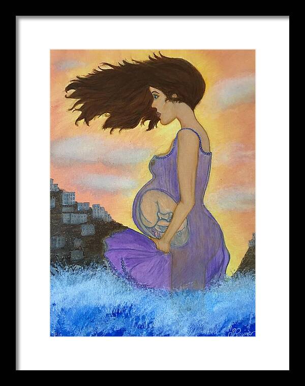 Mother To Be - Framed Print