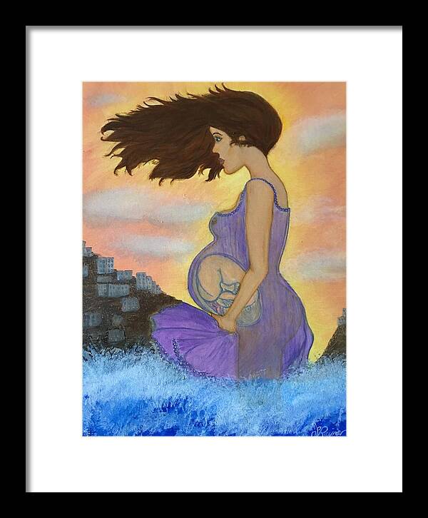 Mother To Be - Framed Print