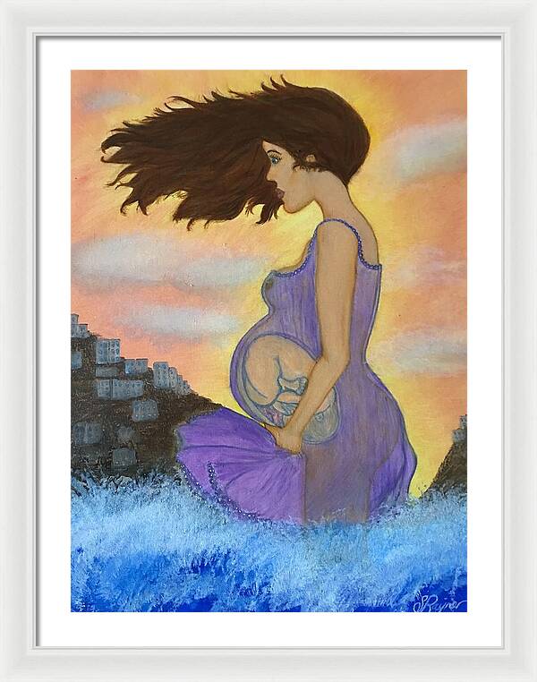 Mother To Be - Framed Print