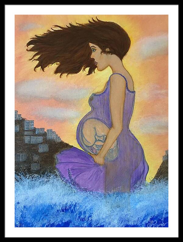Mother To Be - Framed Print