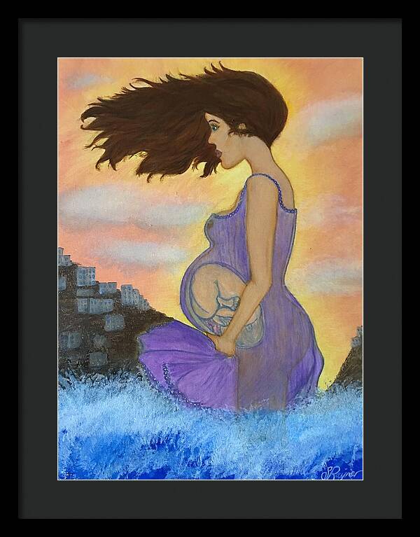 Mother To Be - Framed Print