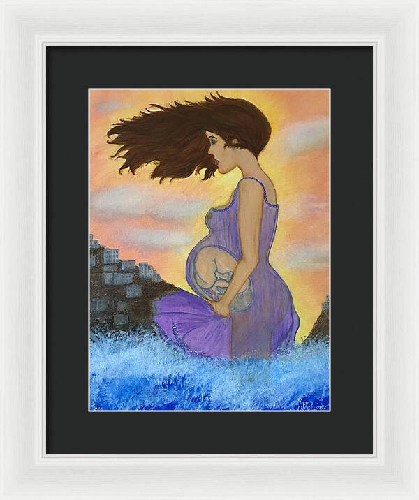 Mother To Be - Framed Print