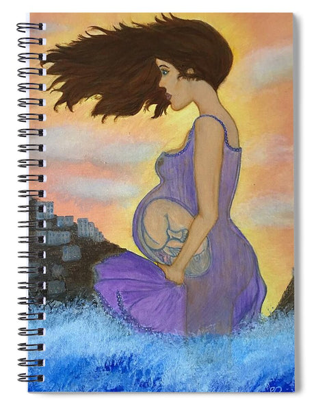 Mother To Be - Spiral Notebook