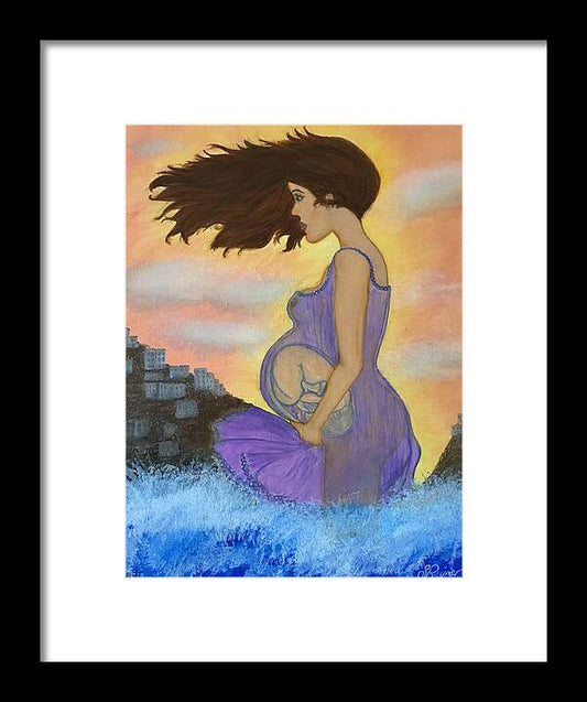 Mother To Be - Framed Print