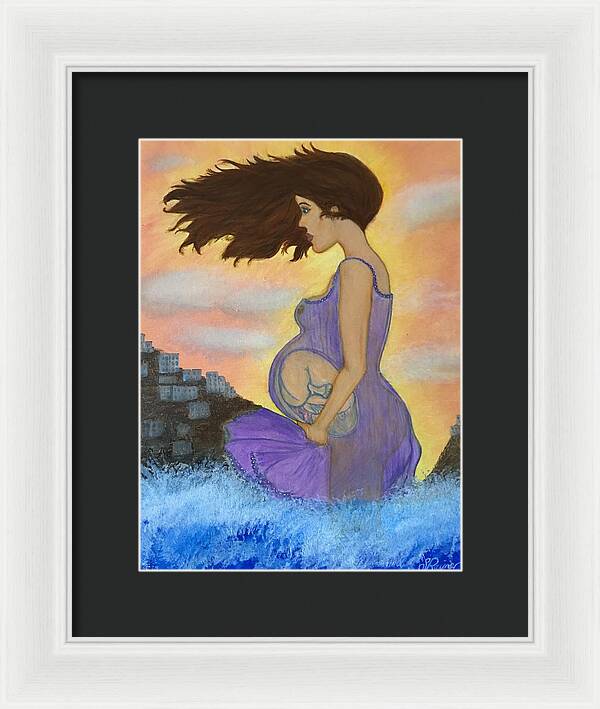 Mother To Be - Framed Print