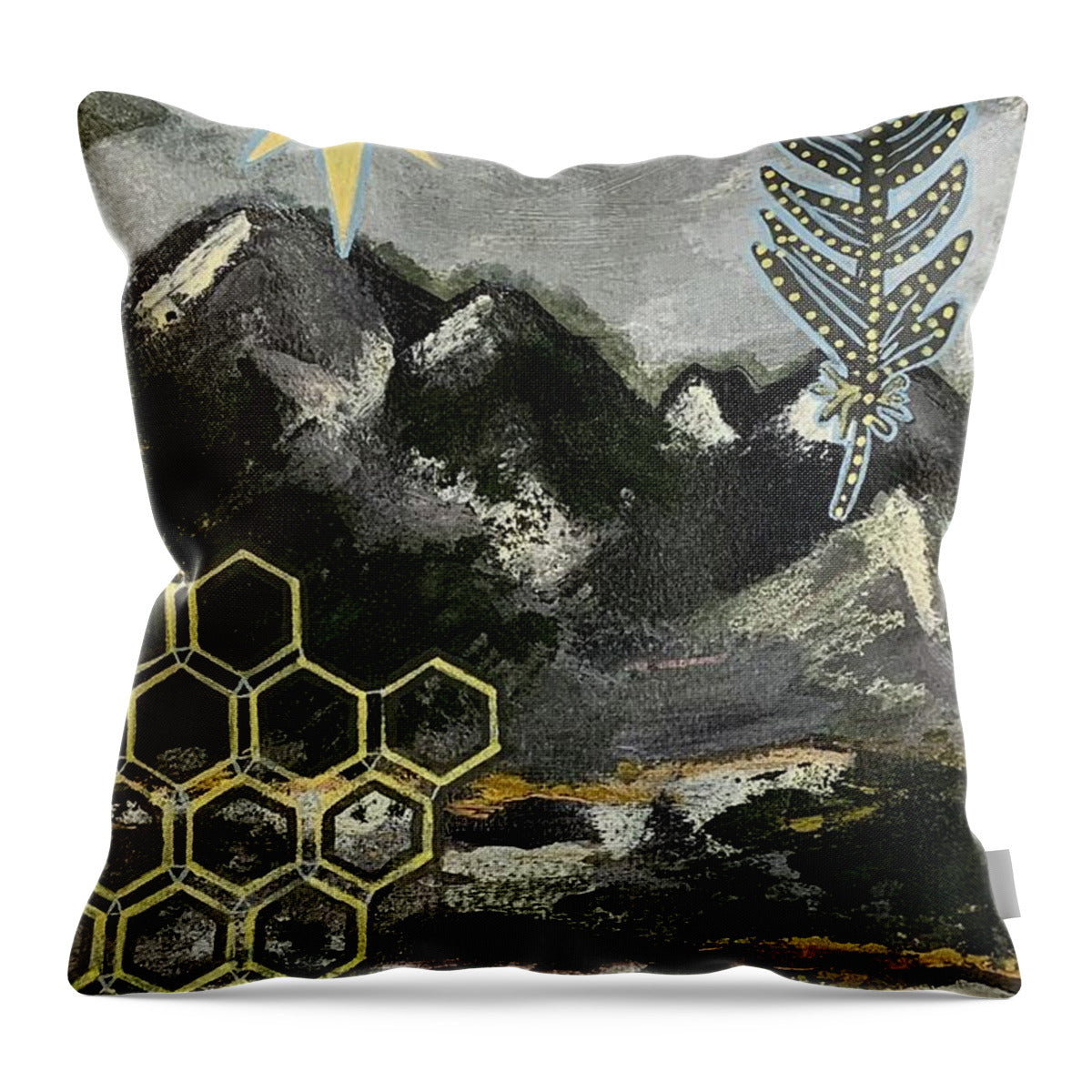 Mountain Journey - Throw Pillow
