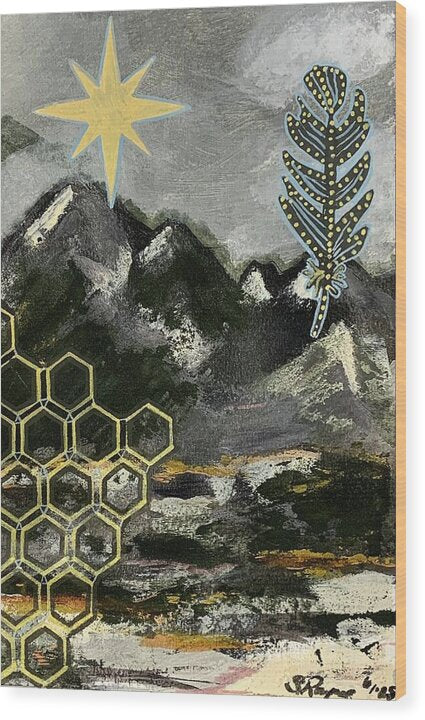 Mountain Journey - Wood Print