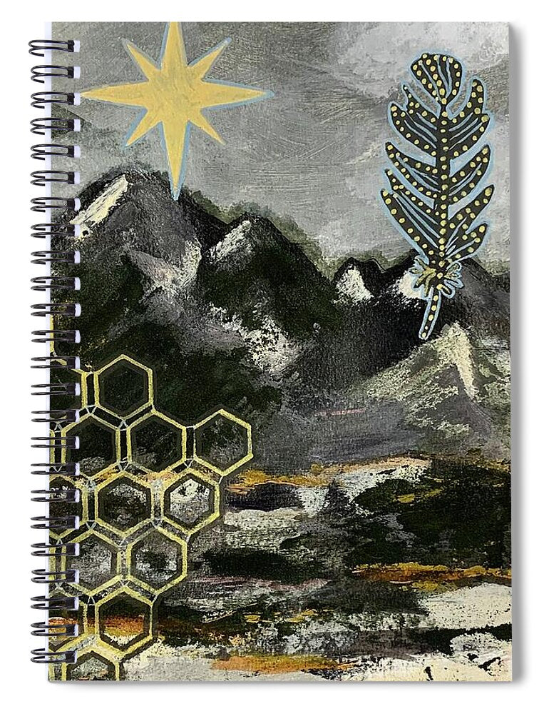 Mountain Journey - Spiral Notebook