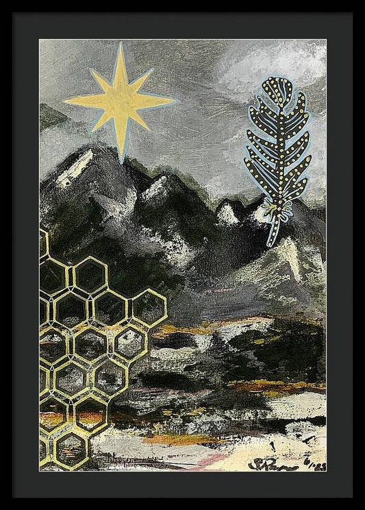 Mountain Journey - Framed Print