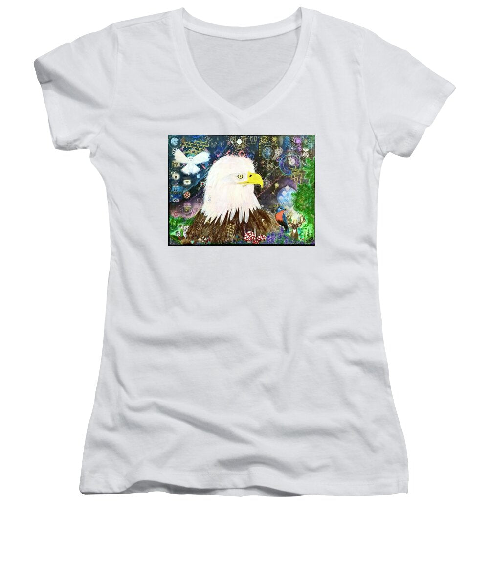 Mystic Eagle - Women's V-Neck
