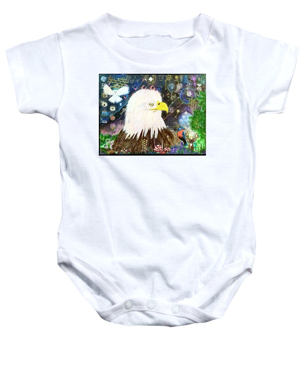 Mystic Eagle - Baby Onesie
