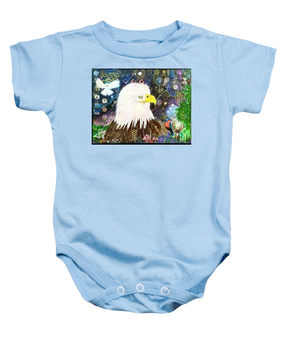 Mystic Eagle - Baby Onesie