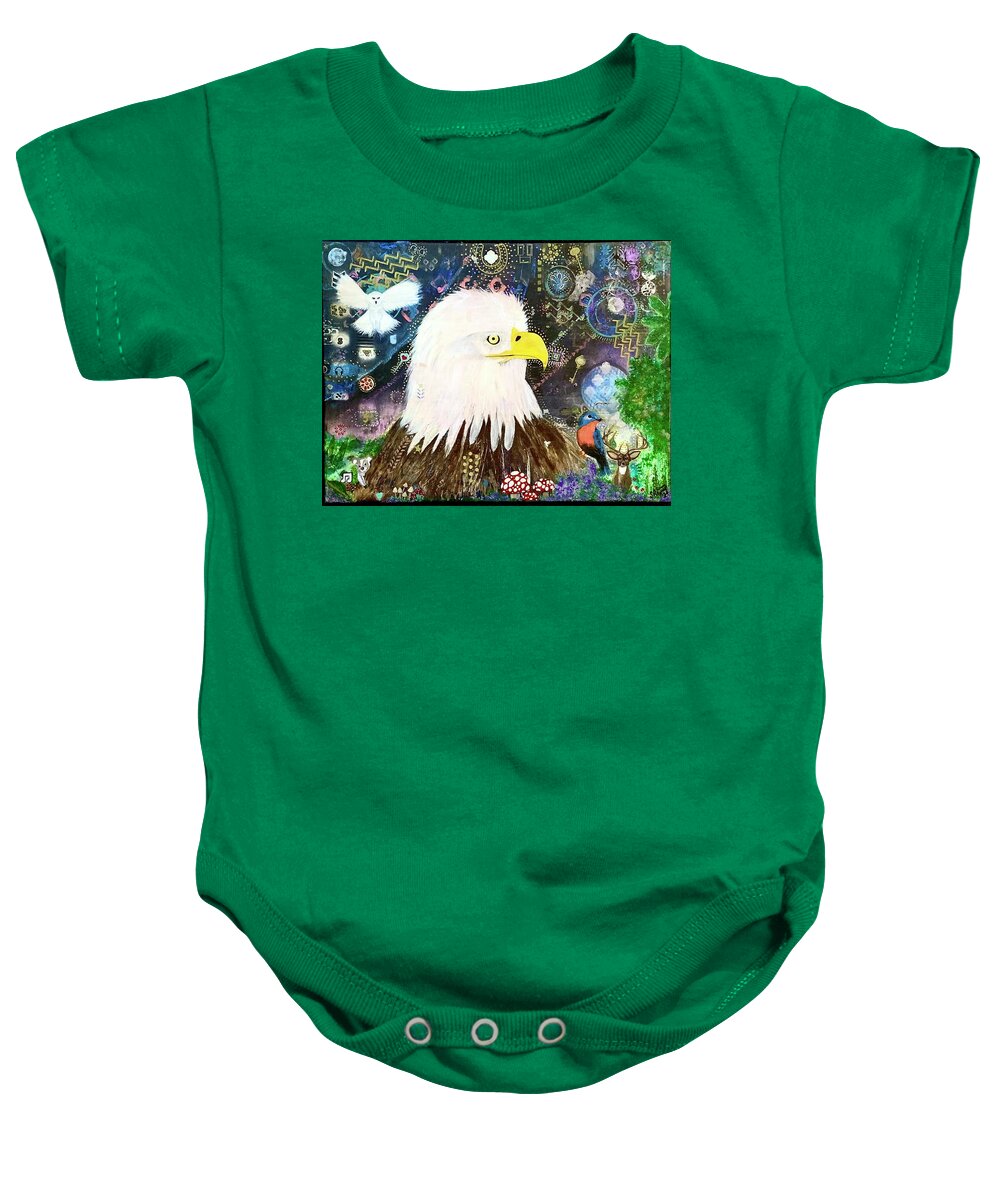 Mystic Eagle - Baby Onesie