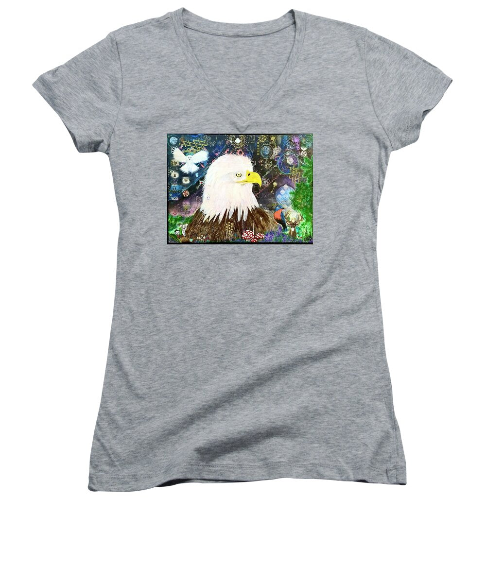 Mystic Eagle - Women's V-Neck