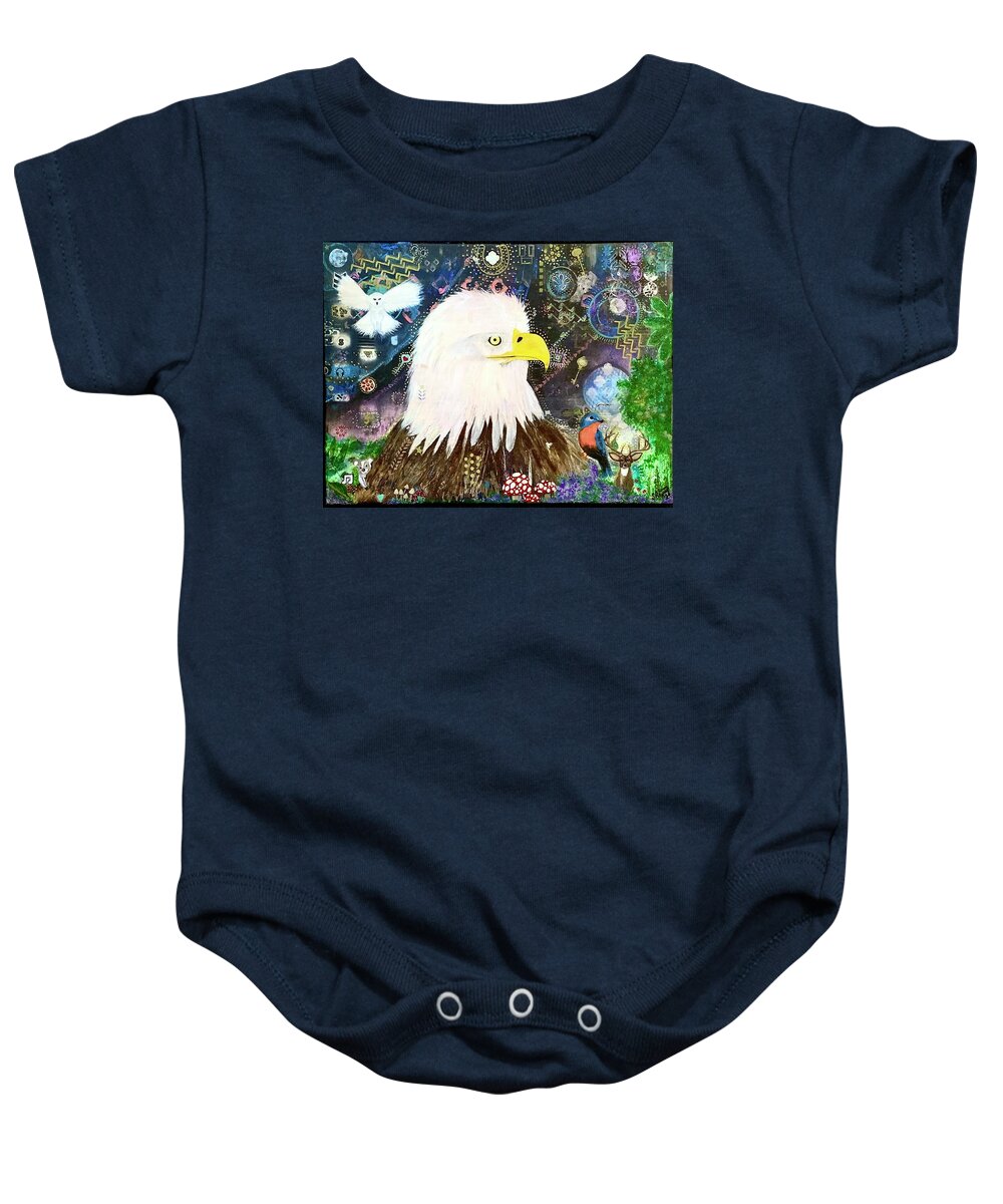 Mystic Eagle - Baby Onesie