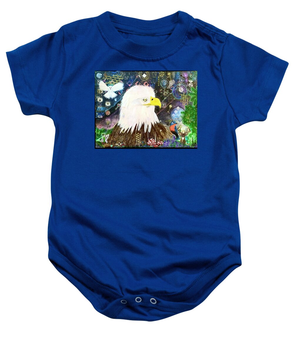 Mystic Eagle - Baby Onesie