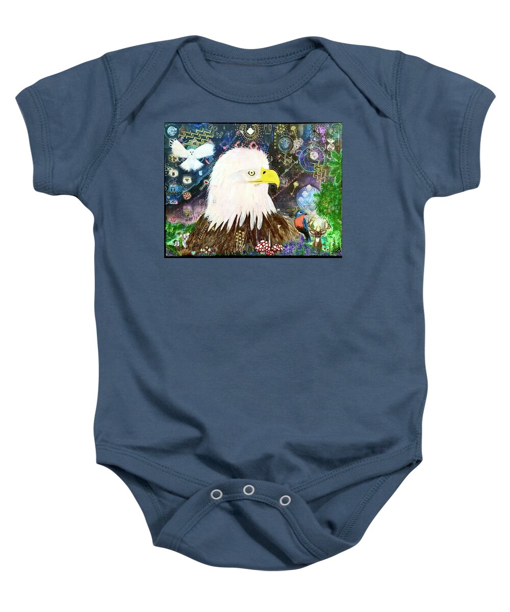 Mystic Eagle - Baby Onesie