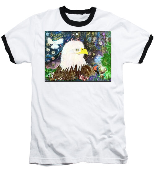 Mystic Eagle - Baseball T-Shirt