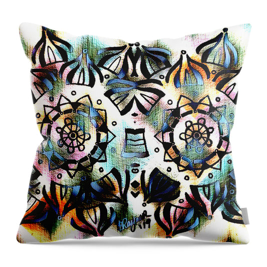 Owl Eyes II - Throw Pillow