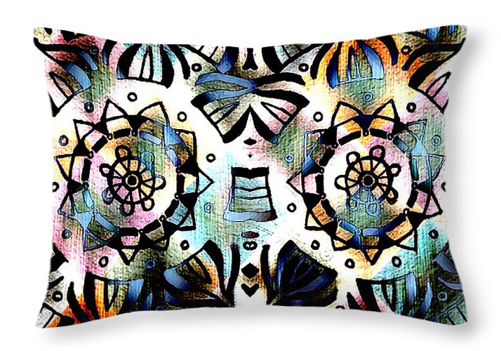Owl Eyes II - Throw Pillow