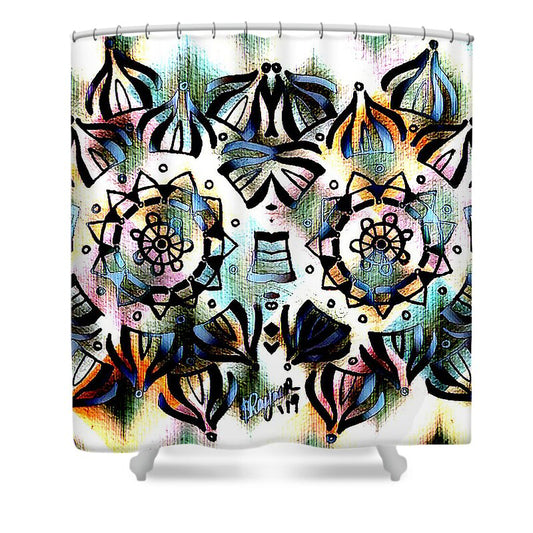 Owl Eyes II - Shower Curtain