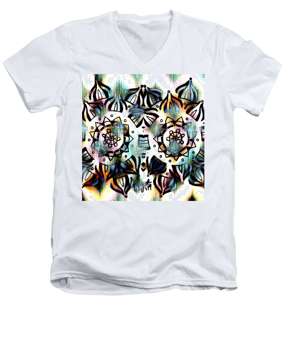 Owl Eyes II - Men's V-Neck T-Shirt