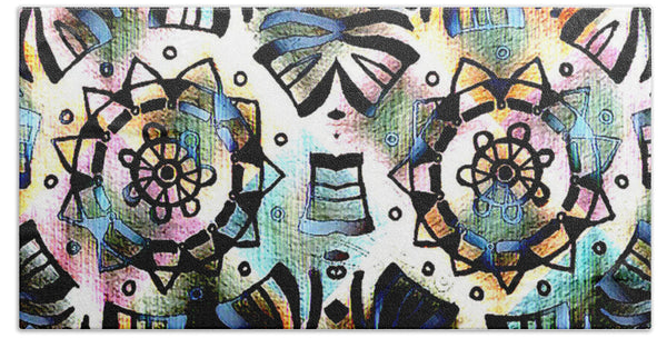 Owl Eyes II - Beach Towel