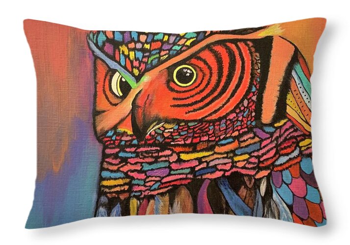 Owl - Throw Pillow