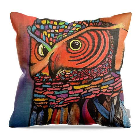 Owl - Throw Pillow