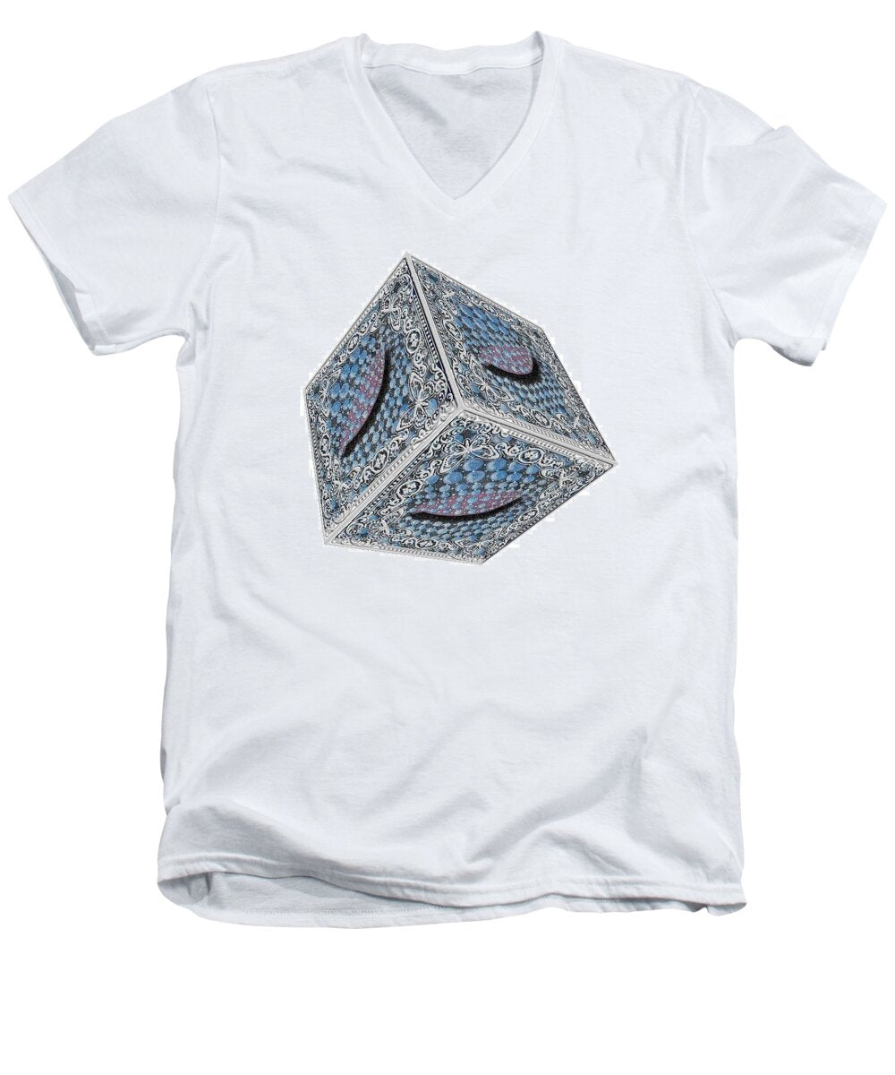 Pearls in a Box - Men's V-Neck T-Shirt