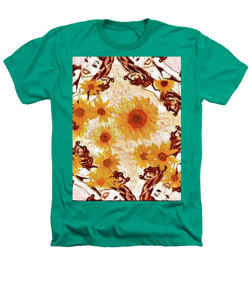 Pin Up Flower Girl  - Heathers T-Shirt