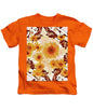 Pin Up Flower Girl  - Kids T-Shirt