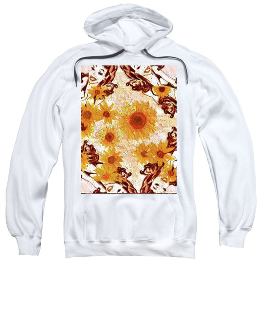 Pin Up Flower Girl  - Sweatshirt