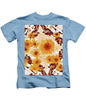 Pin Up Flower Girl  - Kids T-Shirt