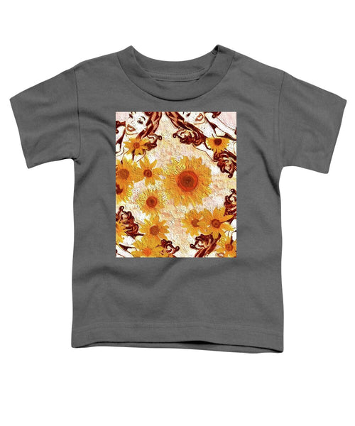 Pin Up Flower Girl  - Toddler T-Shirt